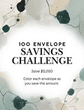 100 Envelope Savings Challenge | Printable Savings Tracker