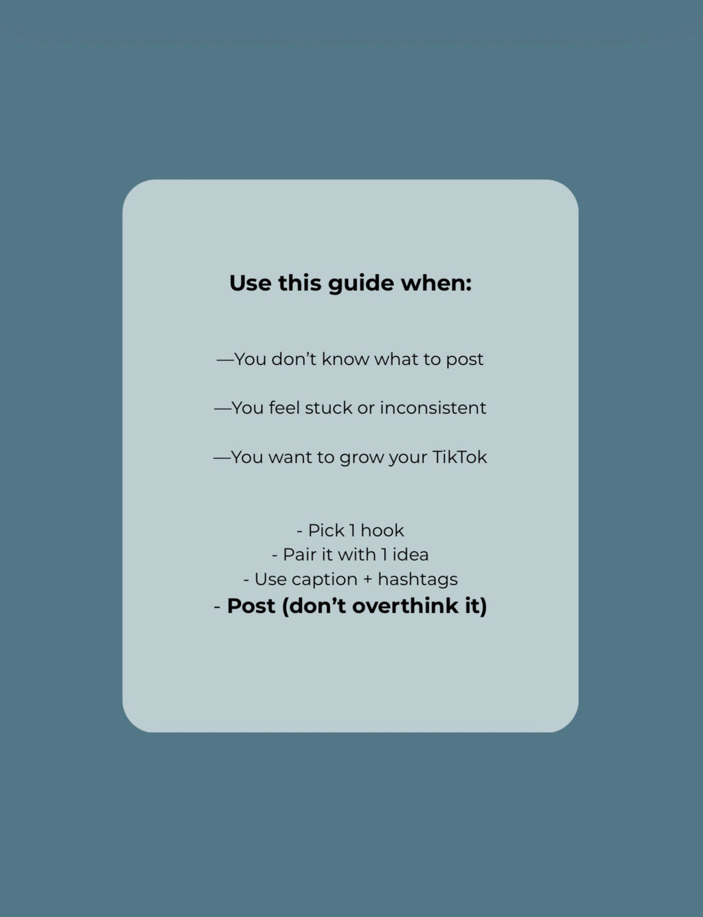 TikTok Content Pack for Beginners (100 Hooks + Ideas + Captions)