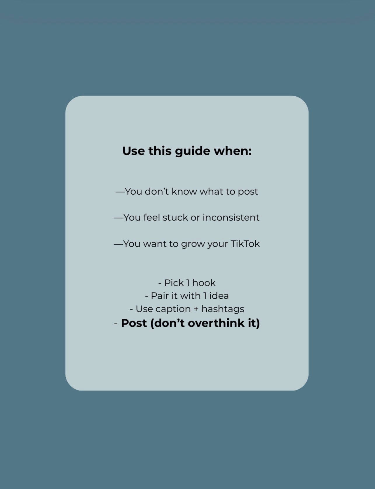 TikTok Content Pack for Beginners (100 Hooks + Ideas + Captions)
